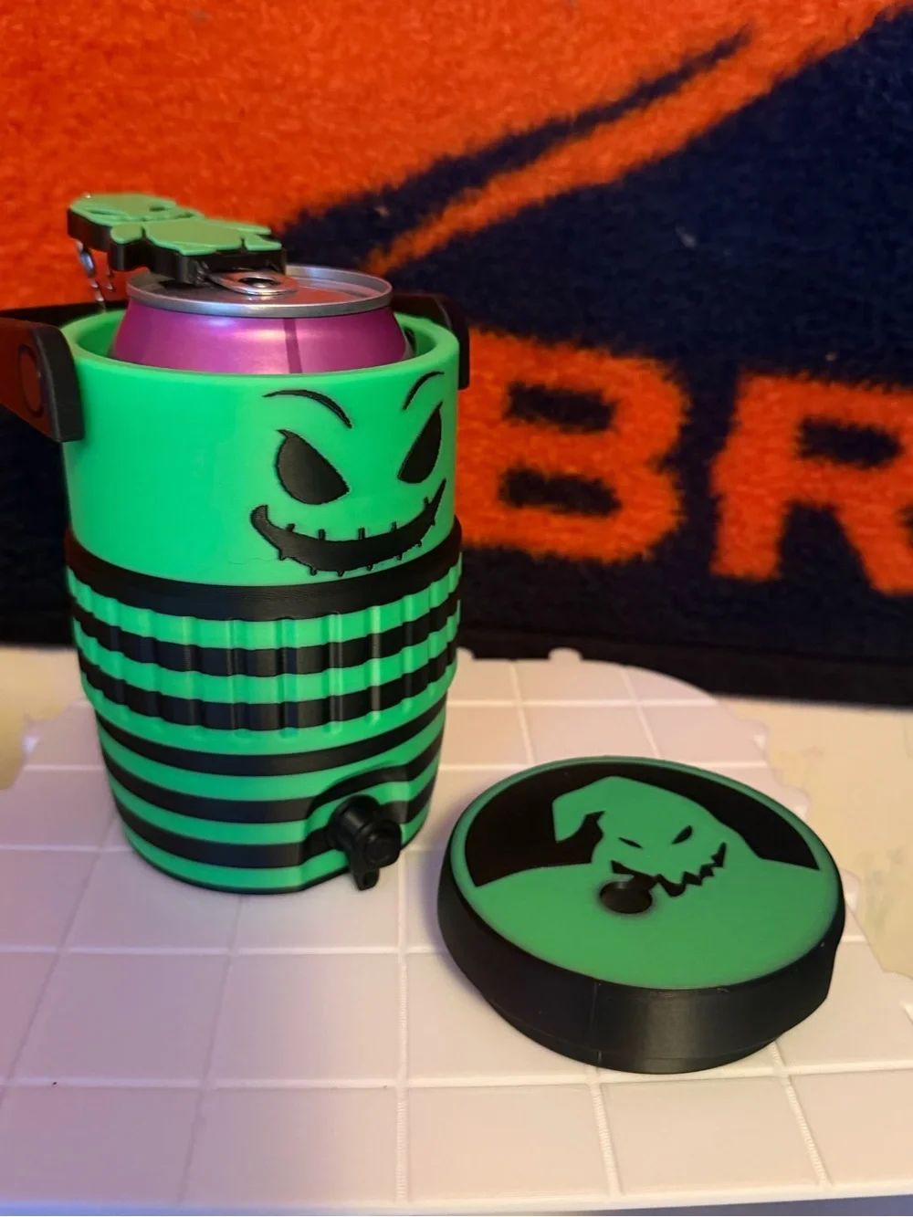 Custom Design - Oogie Boogie Cooler Can Holder 12 oz by 3d print
